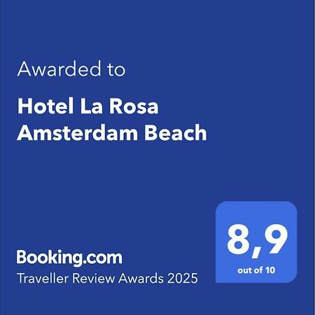 Hotel La Rosa Amsterdam Beach Зандвоорт Екстериор снимка